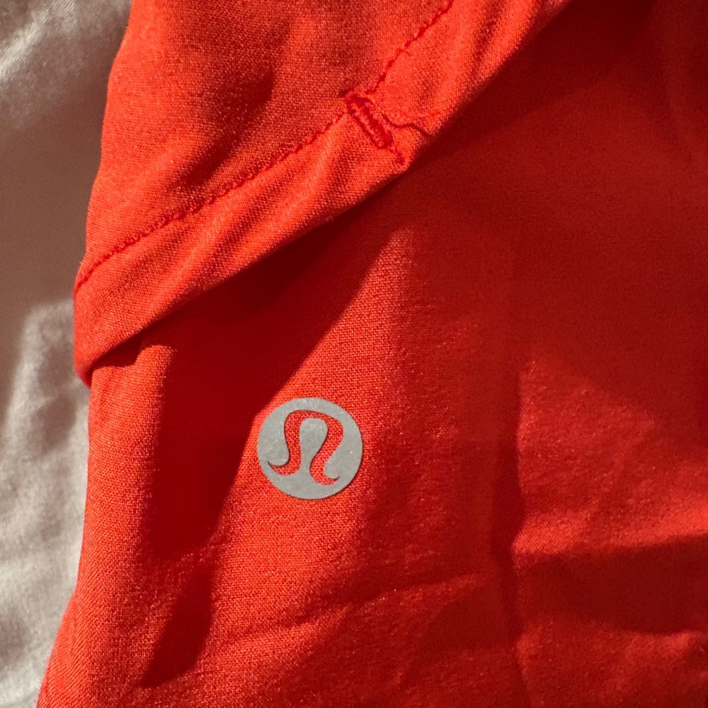 Lululemon Red Athletic Shorts